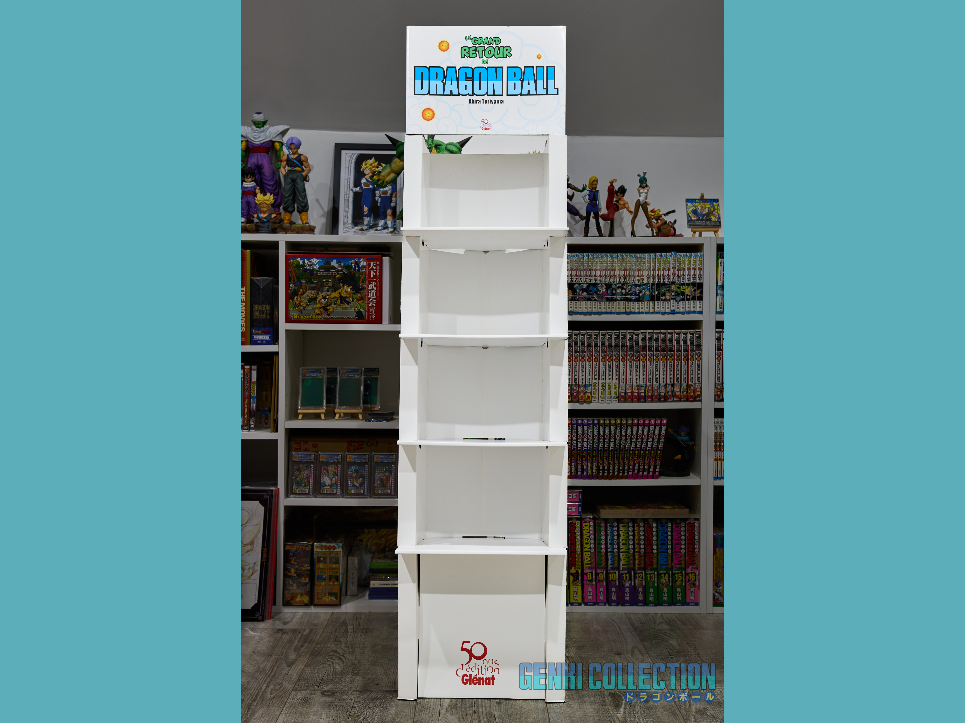 Présentoir à tomes DRAGON BALL GLÉNAT YAMCHA et DBS